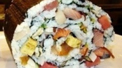 초대형 김밥 “어떻게? 잘라먹어?”