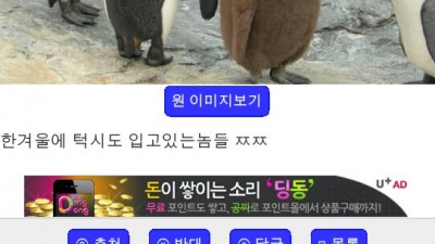 한겨울에 정장입냐? 모피입어라!!