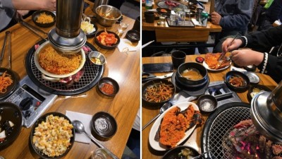 11월 숙대입구에서 소갈비살을 구워구워